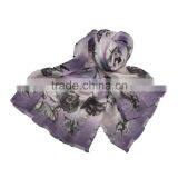 Best Quality Personal Design Chiffon Scarf thumbnail-2