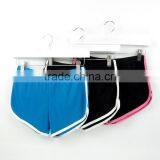 Runwaylover Custom Summer Sexy Bright Color Hot High Waist Gym Sport Women Cotton Shorts thumbnail-6