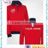 Custom Mens Clothing of Plain Red Pullover Hoodies High Quality Sweatshirts thumbnail-1