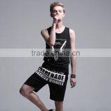 2015 High Quality Men's Vest Men's Tank Top for Sportswear Men's Singlet With Side Zipper thumbnail-4