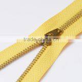 3# C/E Brass Metal Zipper for Jeans thumbnail-2