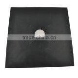 2016 Hot Sale Reusable Aluminum Foil 4pcs/lot Gas Stove Protectors Cover/Liner Reusable Non Stick Silicone Dishwasher Safe thumbnail-5