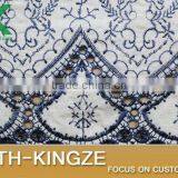 2016 Fashion Lace Fabric New Navy Bilateral Symmetry Cotton Openwork Embroidery 2016 Fashionin-friendly Soft Summer Dress Widt thumbnail-3