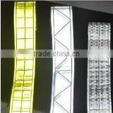 High Visibility PVC Crystal Reflective Tape for Safety Clothing thumbnail-2