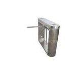 Durable Indoor Security Turnstile Gates 1200 * 280 * 980mm With Two Direction Card Reading