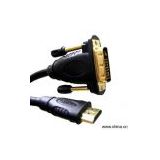 Sell HDMI-DVI HDMI A Type to DVI-D Male Cable with Gold-Plated