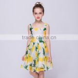 Wholesale new products casual holiday girl small fresh kids braces dress