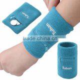 2017 New Design Zipper Pocket Sweatband for Promotional Use thumbnail-3