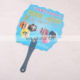 custom printed plastic fan,hand held fan,fan hand