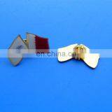 Offset Printing Flag of Qatar Brooch Pin Badge thumbnail-1