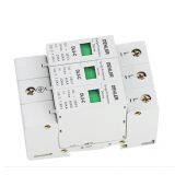 Home Lightning Protection Surge Arrester Surge Protector 40ka-3p Communication Signal Lightning Protection SPD thumbnail-4