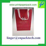 Cusotm Satin Rope Twisted Handle Christmas Paper Bag for Festival Present Gift thumbnail-4