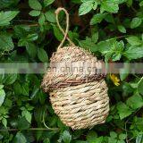 Bird's Grass-woven Parrot's Nest to Keep Warm Bird's Nest Grass-nest Hand-simulated Bird's Cage Supplies thumbnail-5