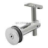 304 Stainless Steel Adjustable Support Clamp With Rubber Stair Balcony Handrail Post Bracket Connector thumbnail-1