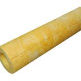 High temperature heat insulation silencing glass wool tube