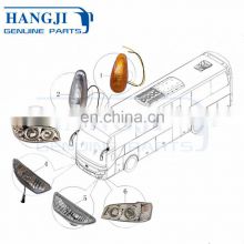 China Bus Spare Parts LED Head Lamp Front Fog Lights for Yutong Bus ZK6122HL