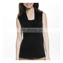 Cross Border 2020 Summer New Women's T-Shirt With Collar Print Logo European And American Mother Baby Nursing Round Neck Large thumbnail-1