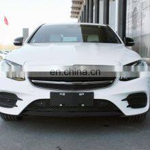 W213 E Class 3pcs/set Carbon Fiber Front Chin Lip for Mercedes Ben z W213 E43 AMG Sport Sedan 17-18 thumbnail-2