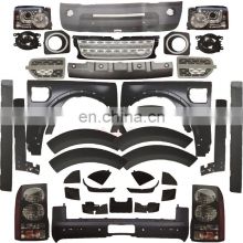 For Land Rover Discovery 3 Upgrade facelift new discovery 4 Body kit Car exterior parts parts accessories Front bumper air intak