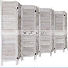 Gray White Folding Partition Privacy Screen Panel Independent Partition Screen Heavy Duty for Home Office Dining Room Bedroom