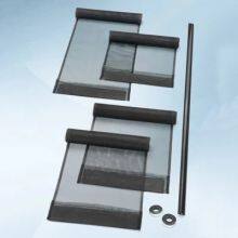 100% Polyester Door Screen Curtain Four Piece Hanging Fly Screen Door Mesh Door thumbnail-4