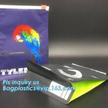 Matte Slider Frosted Plastic Packing Underdress Zipper Bag Slider Zip Zipper Bag Clothing Packing Bags thumbnail-2