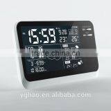 2016 Bluetooth Digital Clock With Weather Station and Barometer Home Weather Station Fashion Weather Station