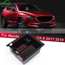 Car Central Armrest Container Holder Tray Storage Box For Mazda CX5 CX-5 CX5 2017- 2020 Car Organizer Accessories Auto Styling thumbnail-2