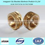 Lathe Machined Brass Insert Knurling Nuts With ISO Certificate