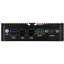 Factory Direct Supply Reasonable Price Pc Industrial Panel 4 Gigabit Ethernet Ports Alder Lake-N N100 Industrial Mini PC thumbnail-2