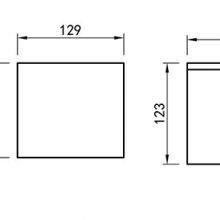 Wall Mount Paper Holder 304 Stainless Steel Toilet Paper Shelf Toilet Paper Box 333B thumbnail-3