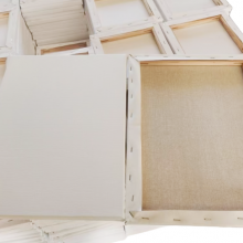 Rectangle Oil Painting Canvas 100% Pure Cotton Linen Blended Pine Frame thumbnail-5