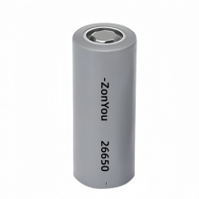 ZonYou Grade a 5000mAh 26650 Cylindrical Cell Lithium Ion Battery With LiNiMnCoO2 Cathode and 500 Cycles for Power Banks thumbnail-3
