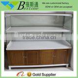 Custom Glass Bakery Display Shelves Showcase With Led Light thumbnail-2