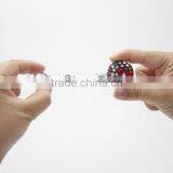 Retractable ID Badge Holder Crystal Decorative Lanyard Rhinestone Lanyard Strap thumbnail-2