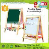2016 New Design Multifunctional Whiteboard for Children Portable Art Drawing Board Toy Set Wooden Educational Kids Easel Quality Choice thumbnail-3