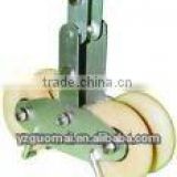 Double stringing tackles Conductor nylon pulley block or aluminum pulley blocks