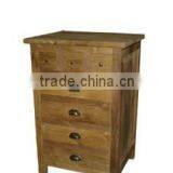 Recycled Teak Chest of 7 Drawers thumbnail-1