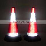 750mm Rubber Road Warning Traffic Cone thumbnail-4