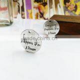 "Everything Happens For A Reason" Pendant Charms OEM Silver Floating Charms thumbnail-3