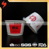 FDA Certified KFC White PP 320ml Disposable Bowl With Lid