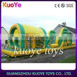 Bounce Obstacle Inflatable Children,commercial Obstacle Trampoliine,forest Inflatable Obstacle Course