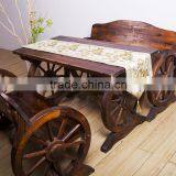 PLUS Top Rating Cheap Yellow Printed Cotton Table Runner thumbnail-1