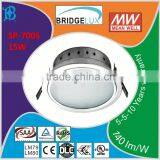 High Quality Solar Led Recessed Ceiling Light ROHS CE 2 Years Warranty