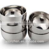 Factory Direct-sell Stainless Steel Soup Bowl With Matt Polishing Outside and High Mirror Inside thumbnail-5