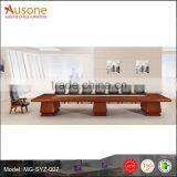 Classic Plaint Wood Veneer Furniture MDF Board Meeting Table