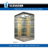 Golden Stainless Steel Elevator Lift Customized