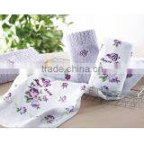 100% Cotton Gift Towel Set Packing Made in China Wholesale thumbnail-3