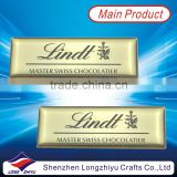 Unique Printing Name Badges With Safety Pin,Copper Name Badge Maker,Customized Nameplate