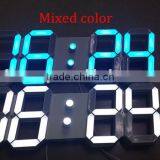 Most Popular 5" Led Digital Wall Clock With Remote